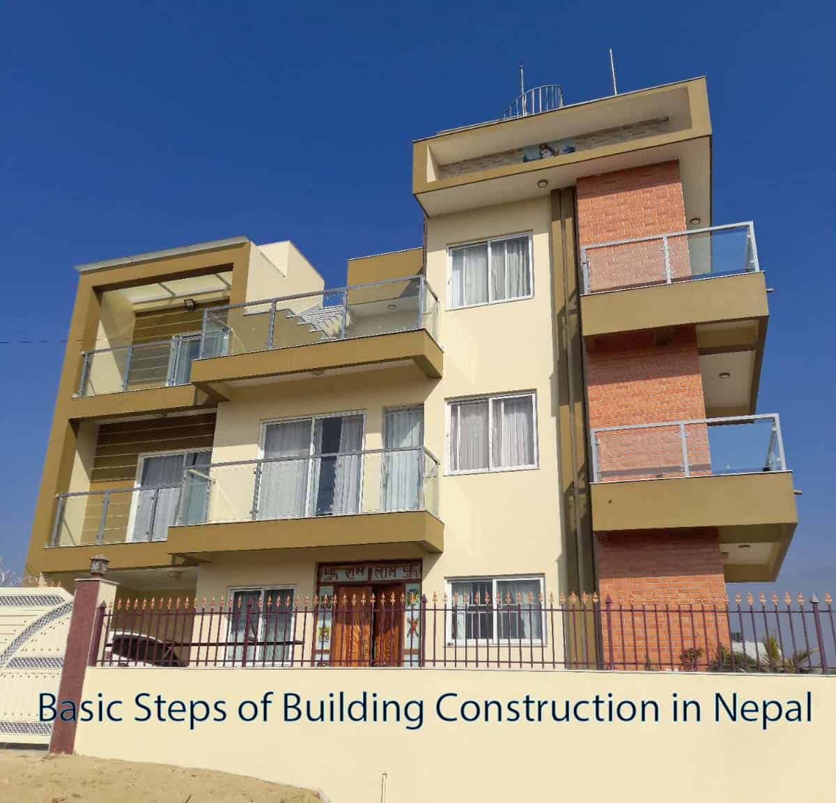 Basic Steps of Building Construction in Nepal